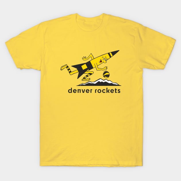 Retro Denver Rockets T-Shirt by LocalZonly